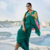 Emerald Green Draped Set