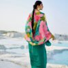 Emerald Green Draped Set