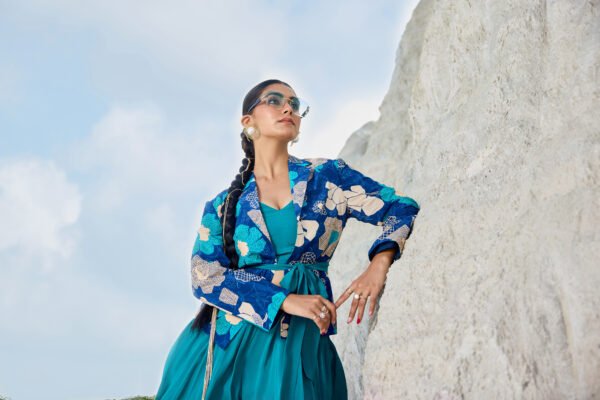 06-08-25_BNY287 Ocean Bloom Draped Dhoti Set