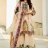 28-09-2025_BNY014 Cream Printed Suit Set