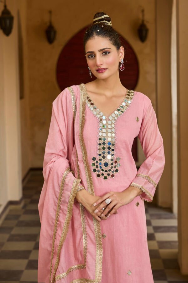 Rose Noor Mirror Kurta Set