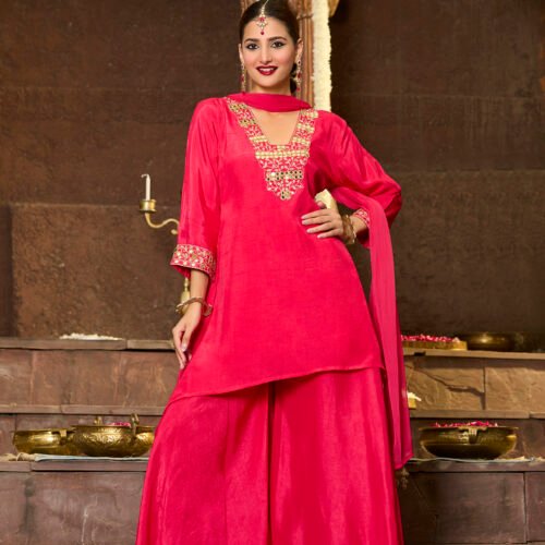 Crimson Zahra Designer Ethnic Co-Ord Set