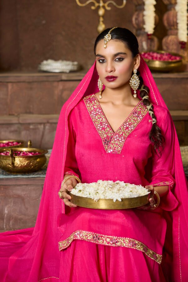 Rani Noor Embellished Sharara Set