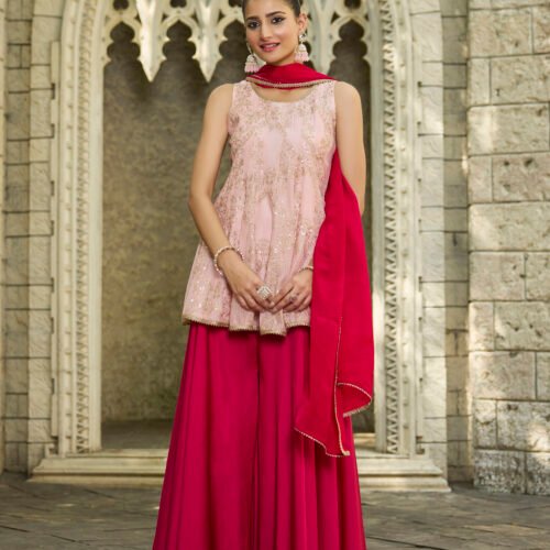 28-09-2025_BNY1464 Bloom Royal Embroidered Co-Ord Set