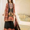 Multi Stripe Black Suit Set