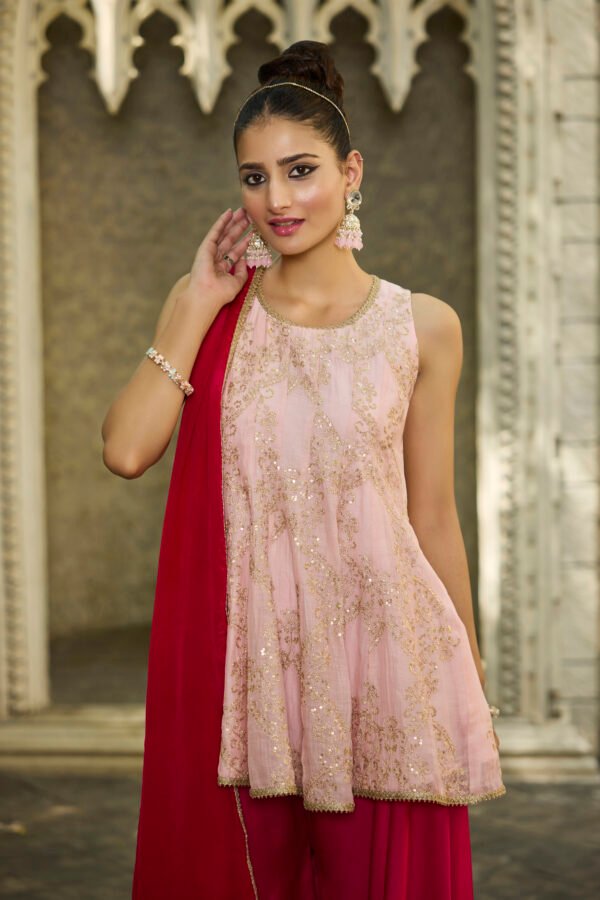 28-09-2025_BNY1496 Bloom Royal Embroidered Co-Ord Set