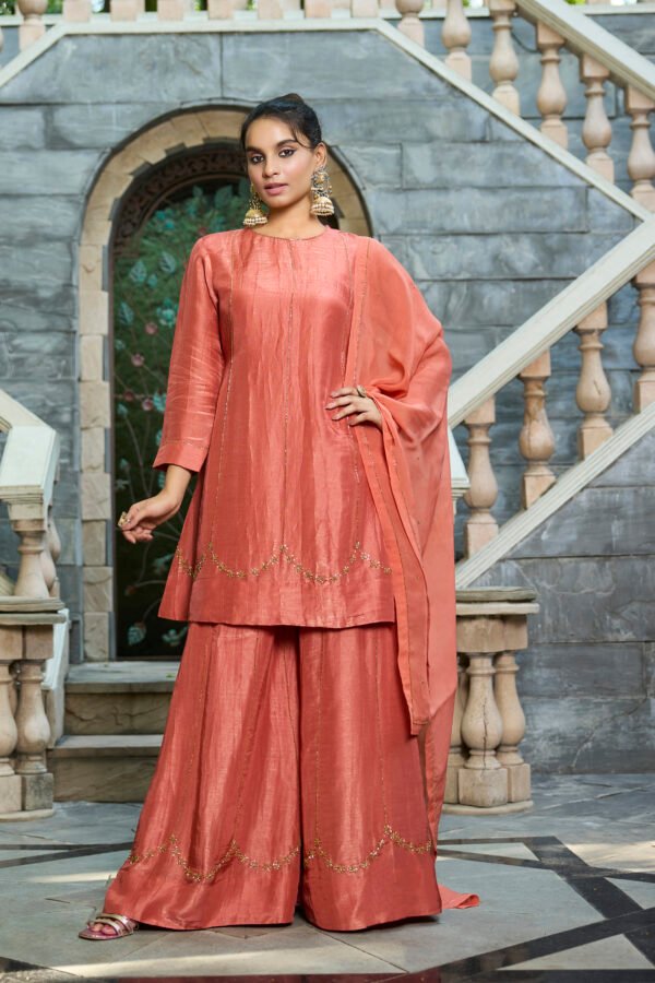 Rosewood Grace Embroidered Co-Ord Set