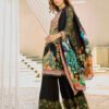 28-09-2025_BNY222_1 Black Printed Suit Set