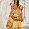 28-09-2025_BNY269_1 Ivory Printed Suit Set