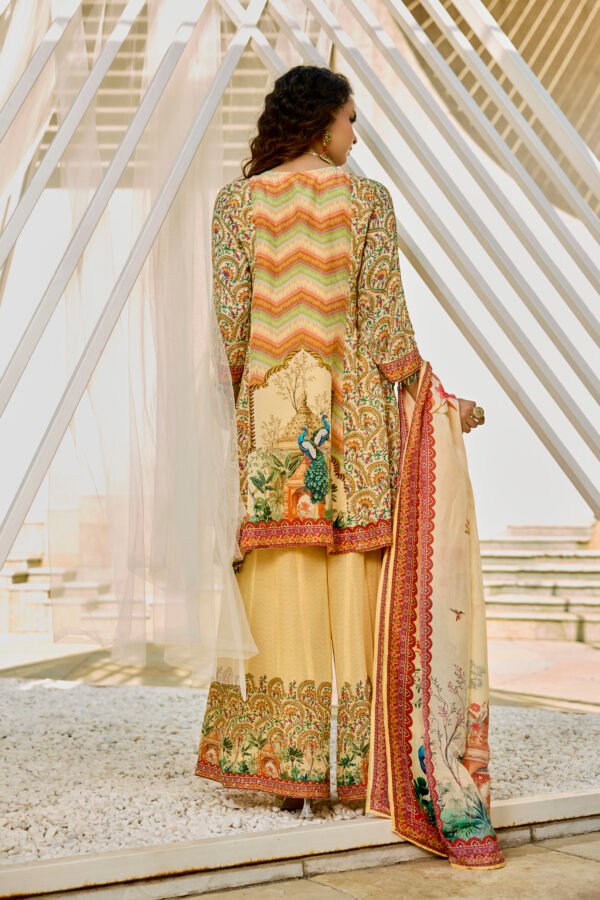 28-09-2025_BNY295_1 Ivory Printed Suit Set