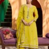 Noor Bloom Mirror Work Kurta Set