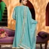 Aurelia Aqua Mirror Work Kurta Set